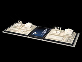 珠宝陈列DJ34,珠宝陈列用品,珠宝展示架,珠宝展具,珠宝展示架,珠宝摆台,珠