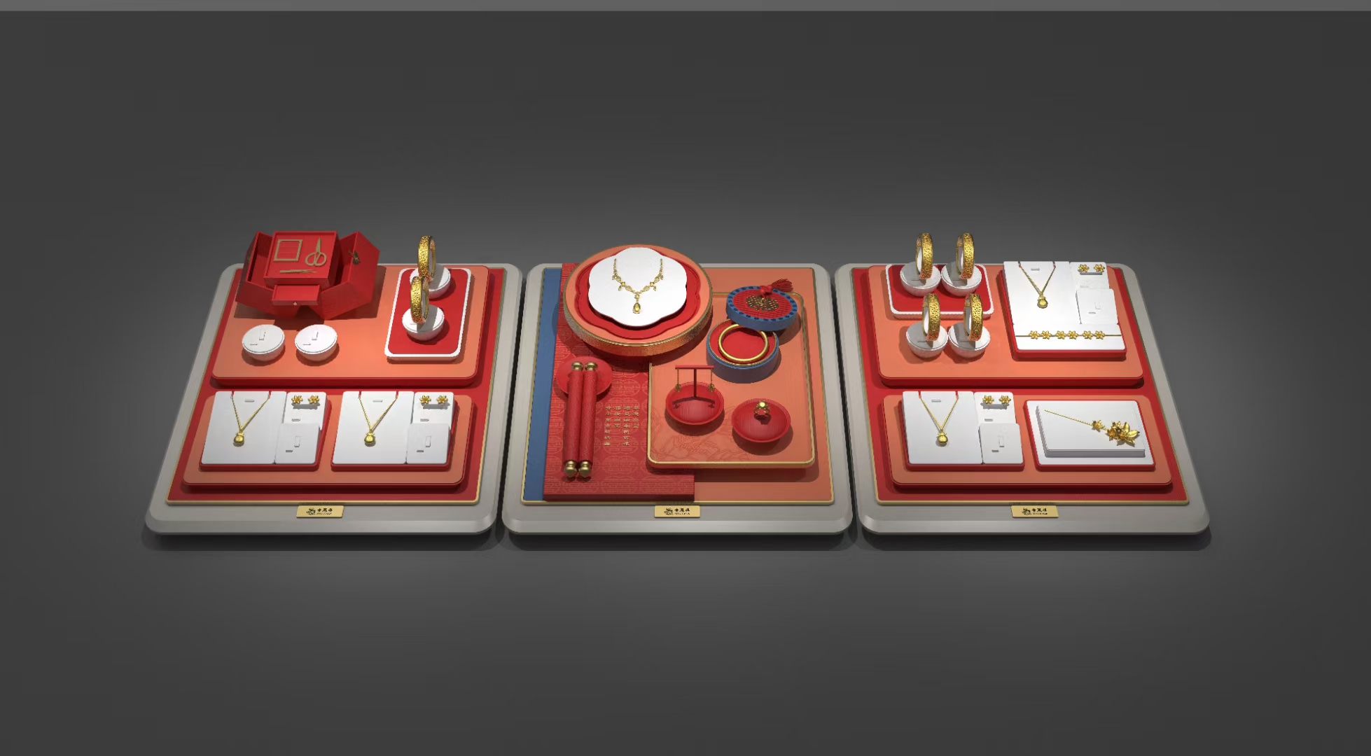 高档珠宝陈列道具DJ41