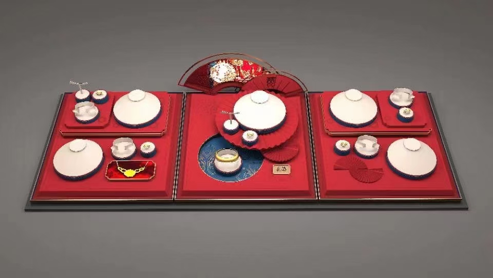 珠宝陈列套台道具DJ44