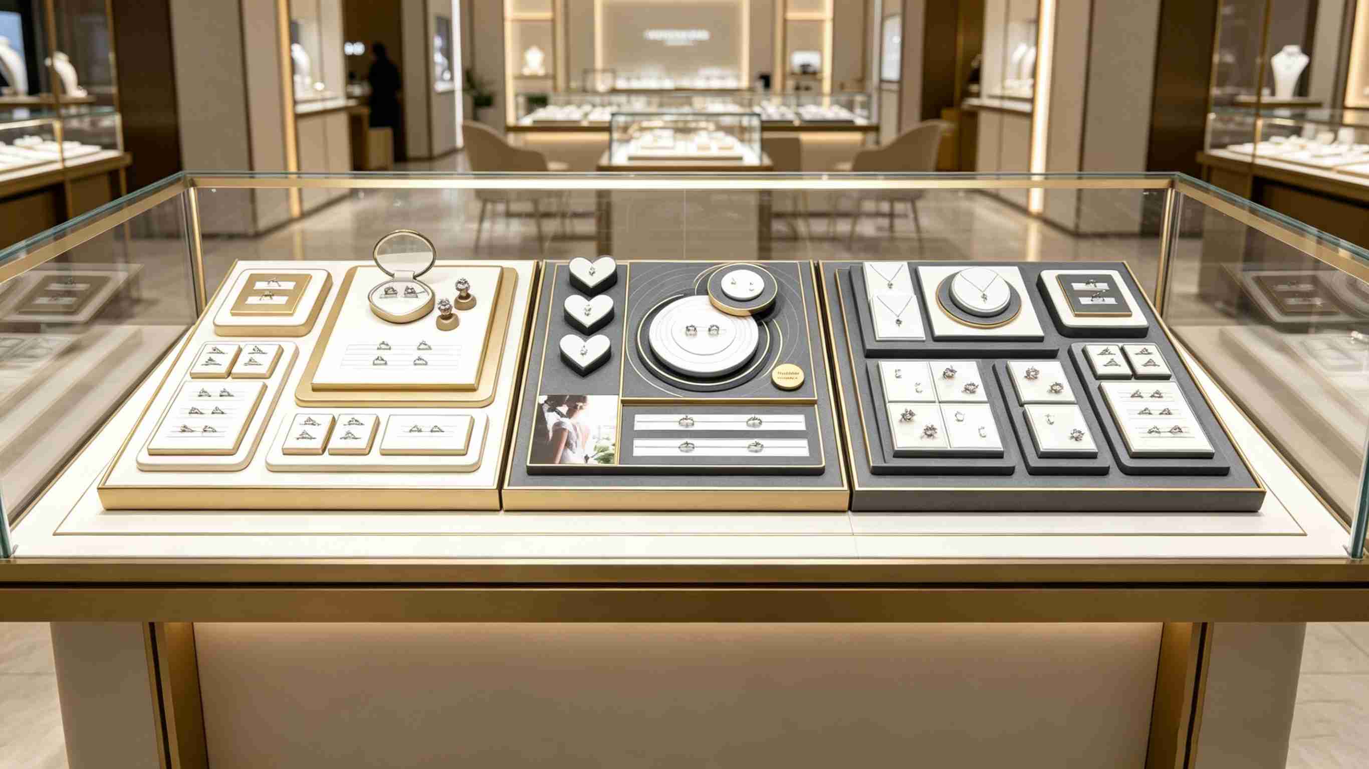 钻铂钯K金陈列套台DJ51