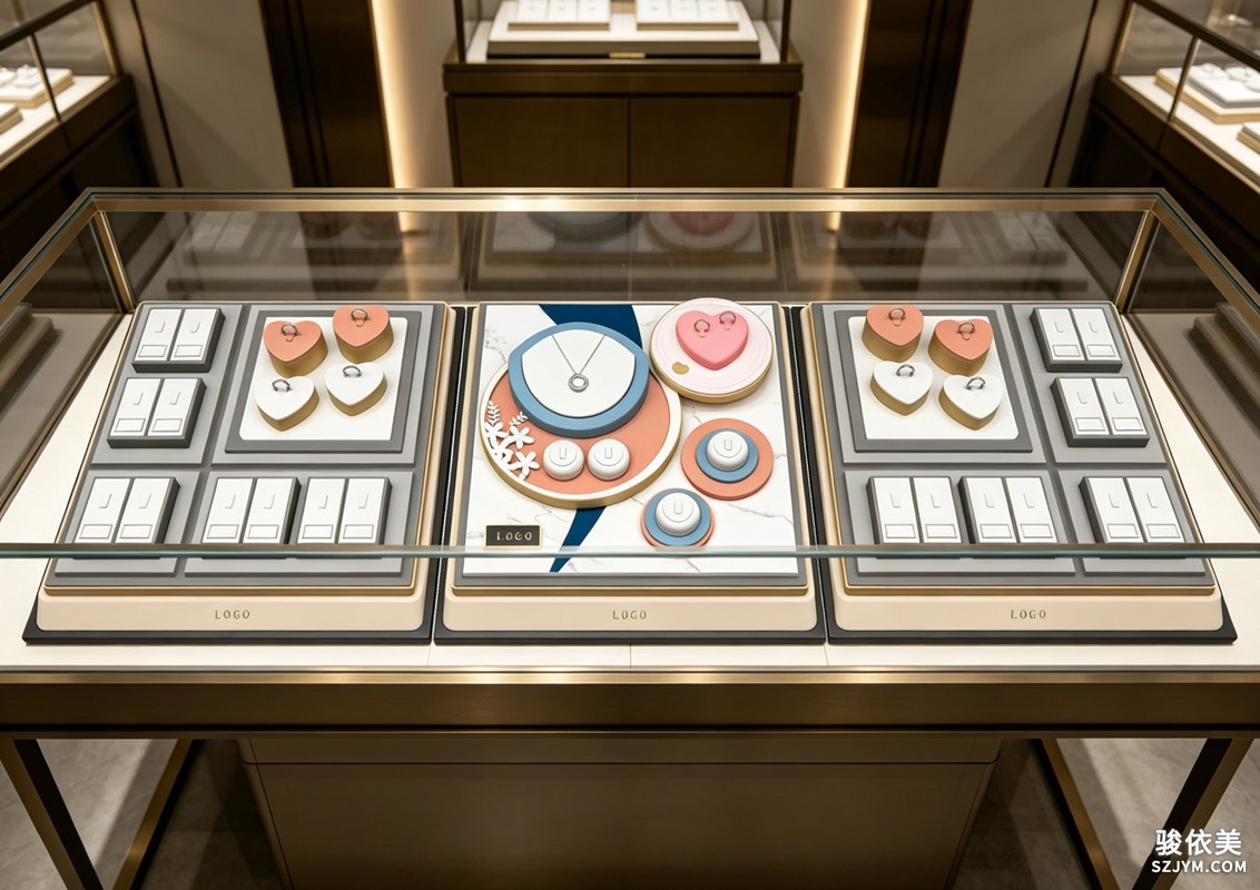 高档玉石陈列展示架DJ12